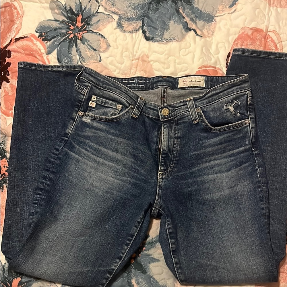 Dark Wash Prima Ankle Cigarette leg